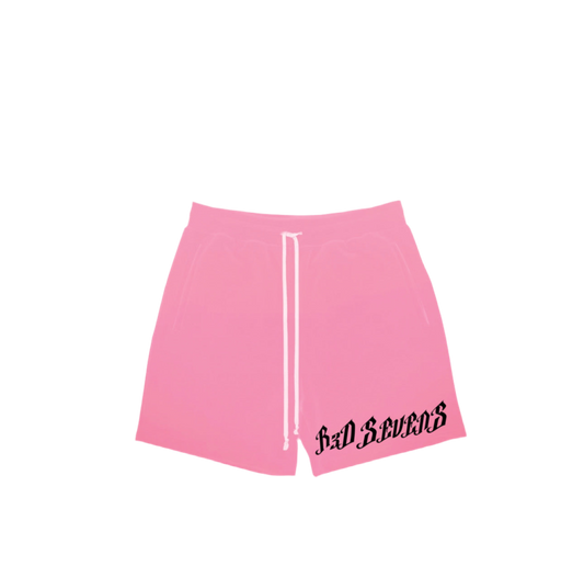 PINK LOGO SHORT