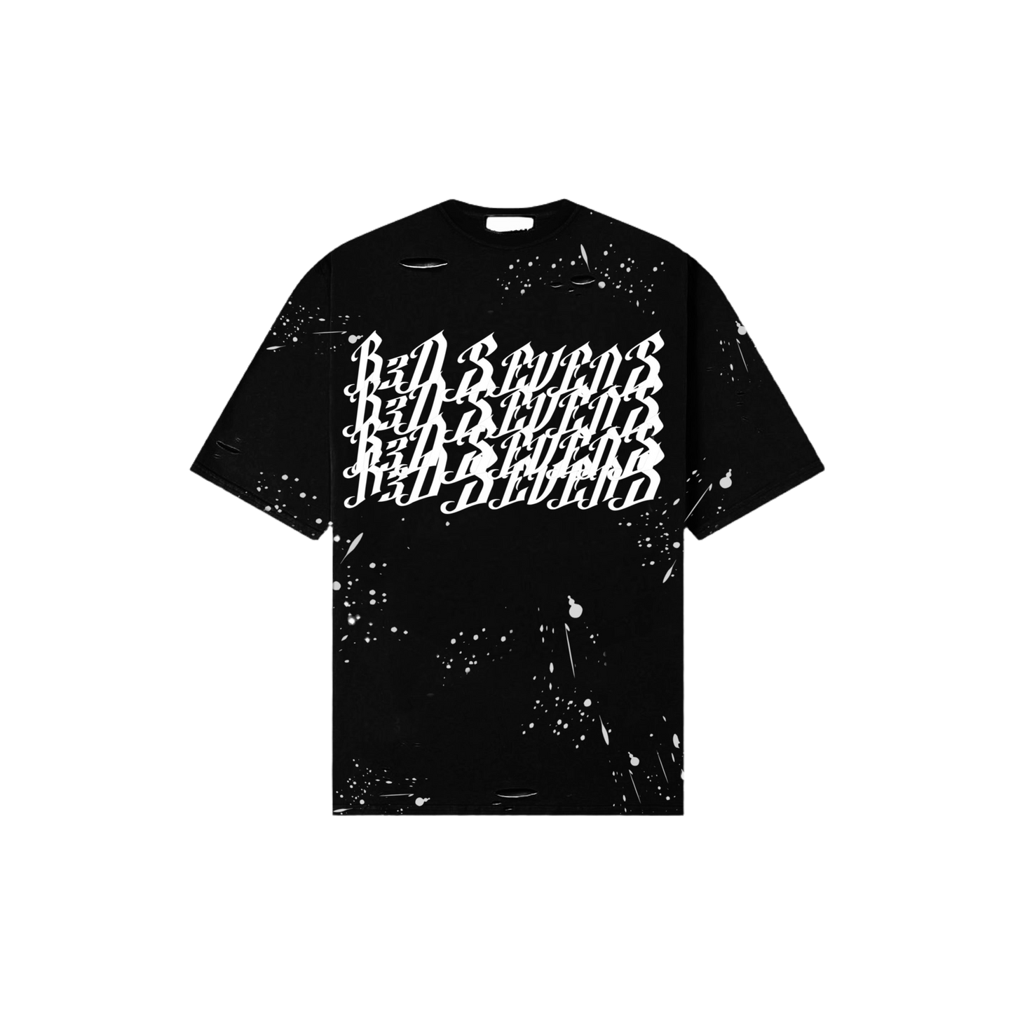 RIPPED LOGO T-SHIRT