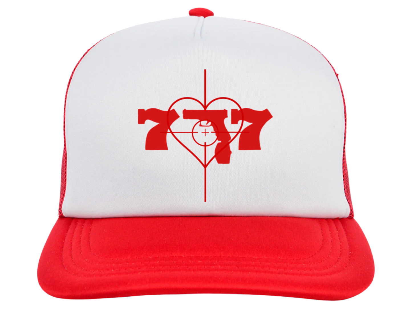 Trucker Cap Cross Hair (777 black verison)