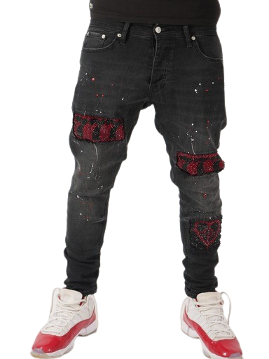 Rihinestone Jeans